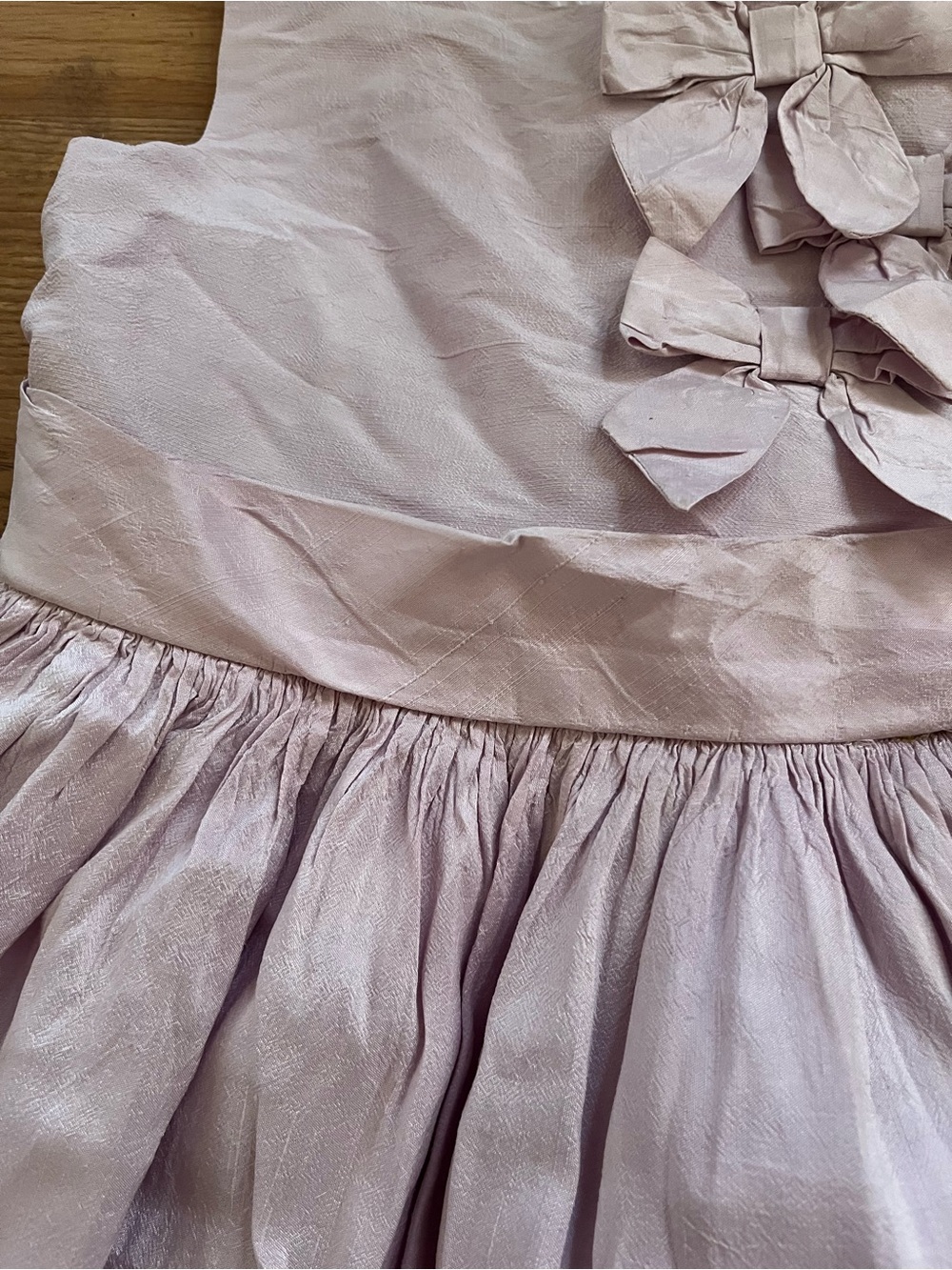 Janie and Jack Lilac Bow Accent Party Dress - Picture 4 of 7